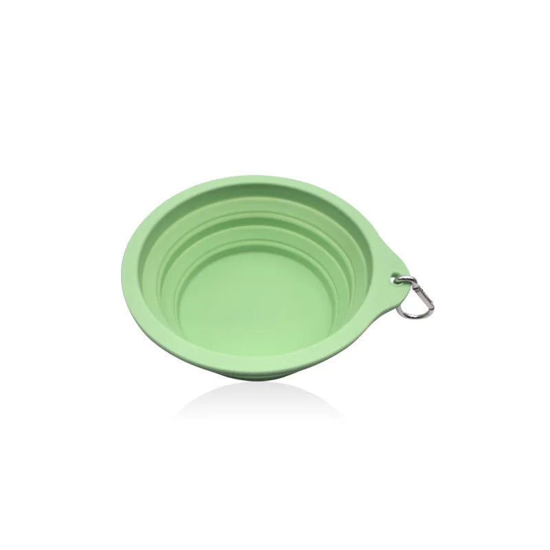 650ML and 350ML Portable Folding Silicone Bowl for Pets, Dog Rice Bowl, Dog Food Bowl, Cat Drinking Water Dog Bowl