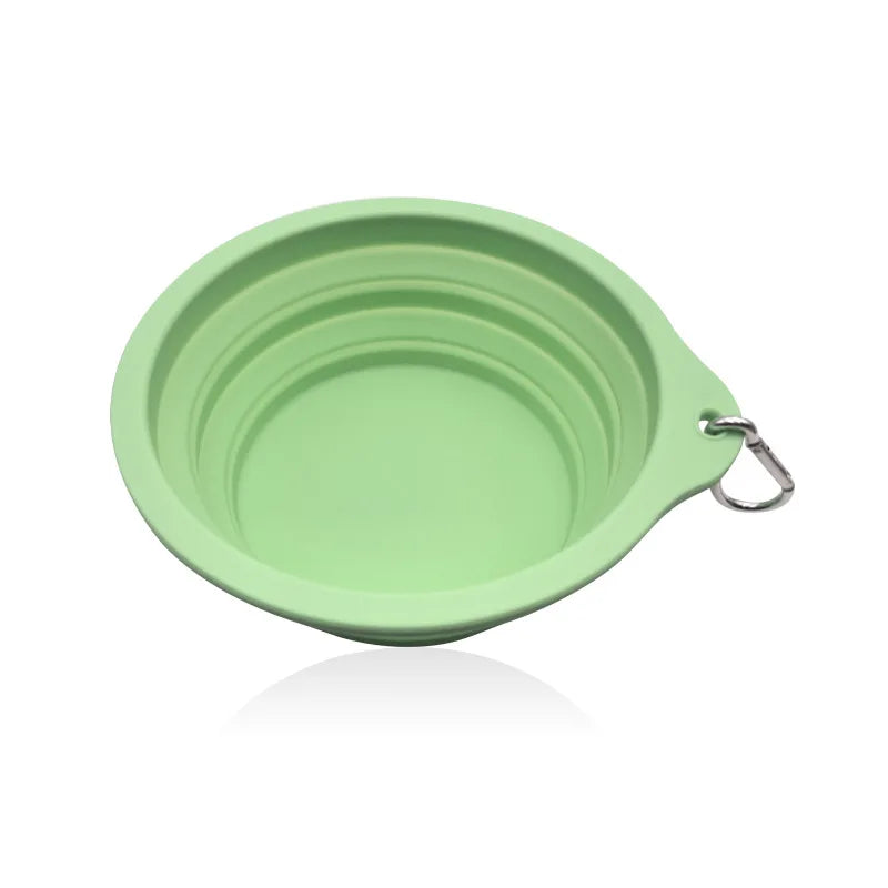650ML and 350ML Portable Folding Silicone Bowl for Pets, Dog Rice Bowl, Dog Food Bowl, Cat Drinking Water Dog Bowl